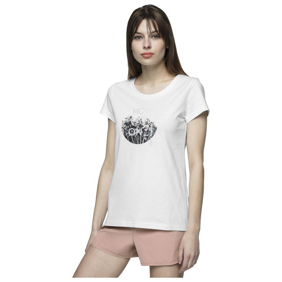 4F Γυναικεία κοντομάνικη μπλούζα